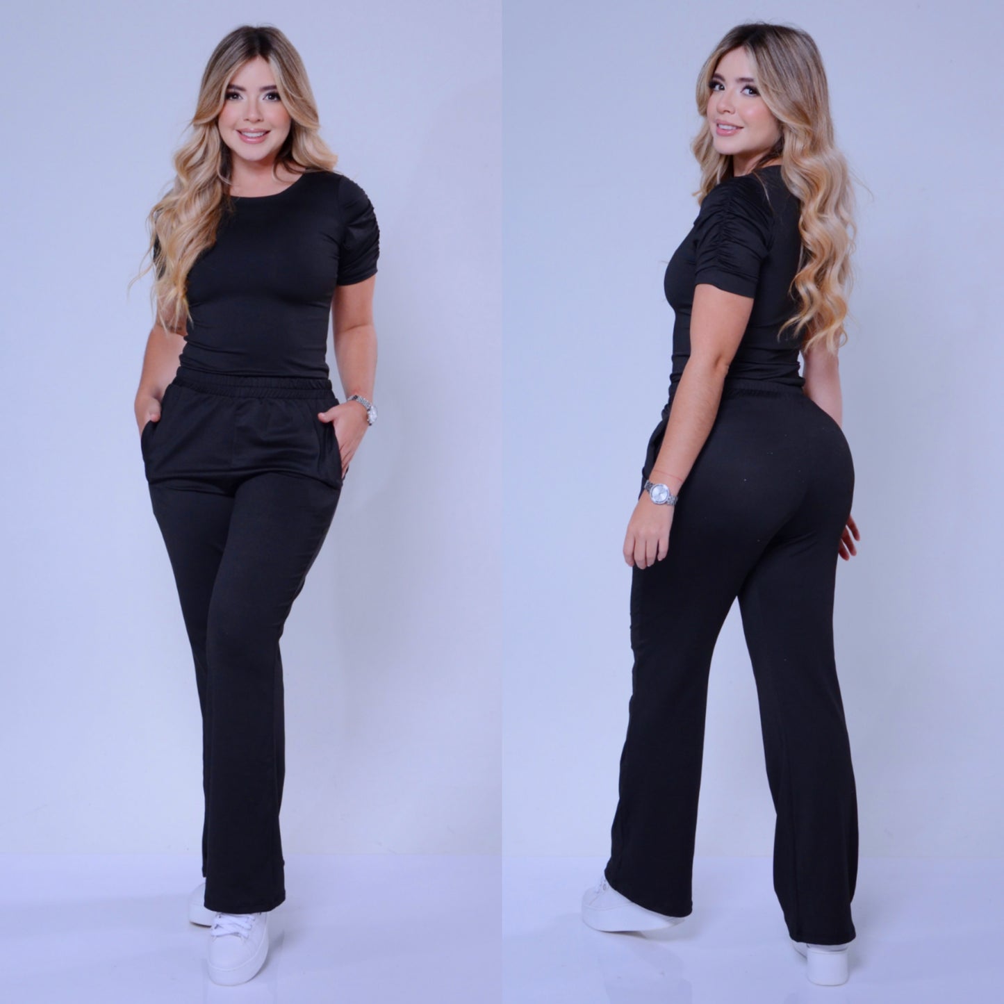 Conjunto Polilicra Manga Corta
