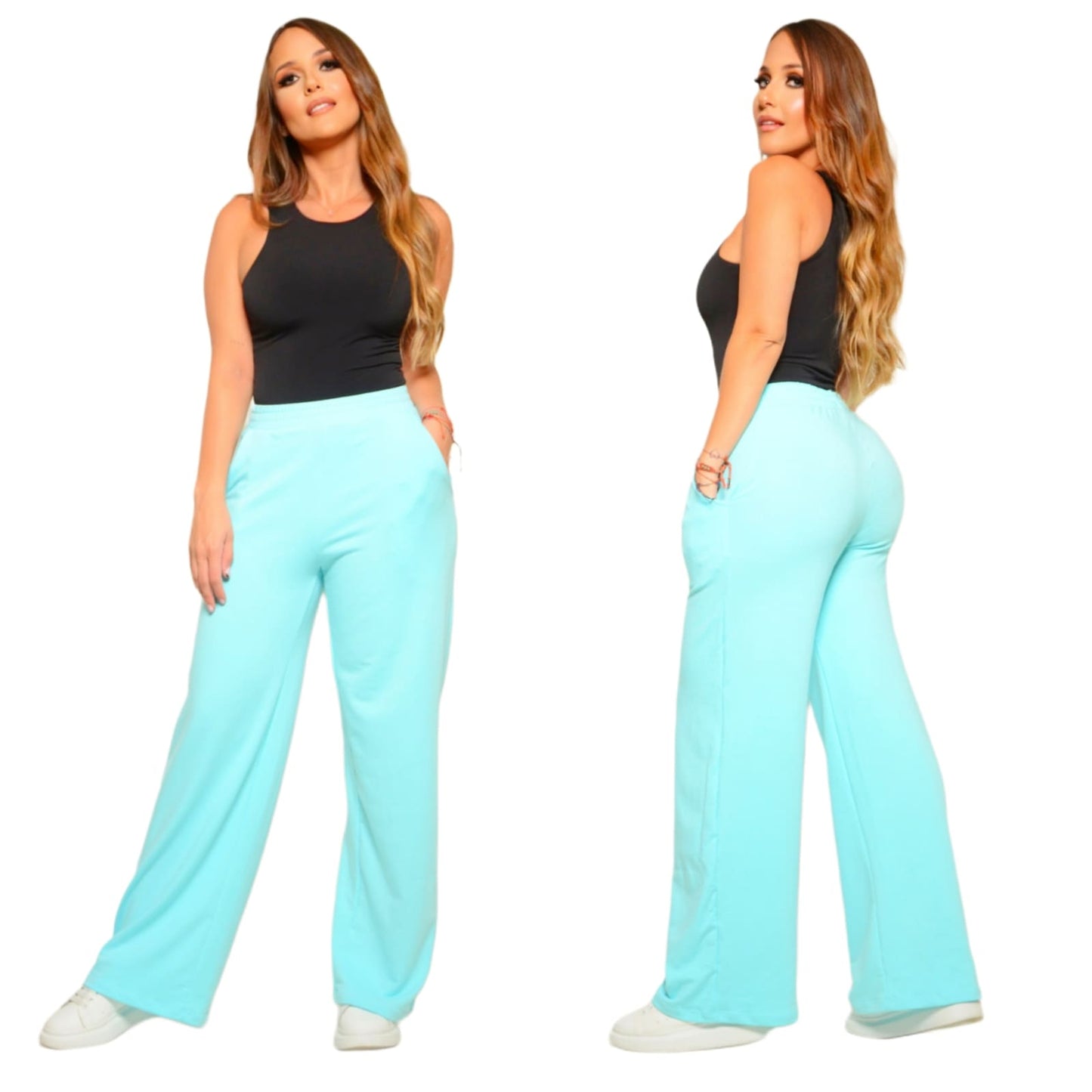 Pantalón Ancho Algodón