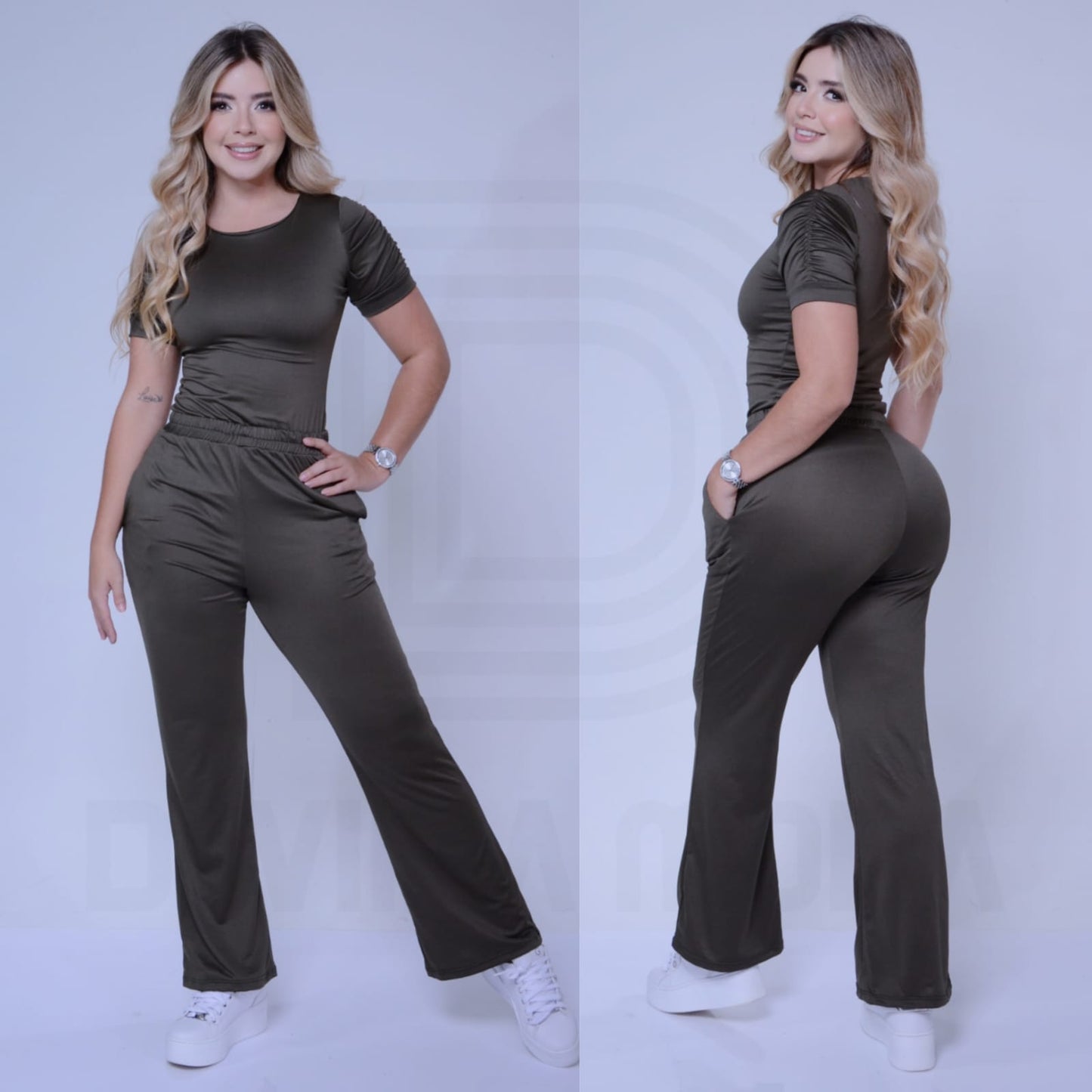 Conjunto Polilicra Manga Corta
