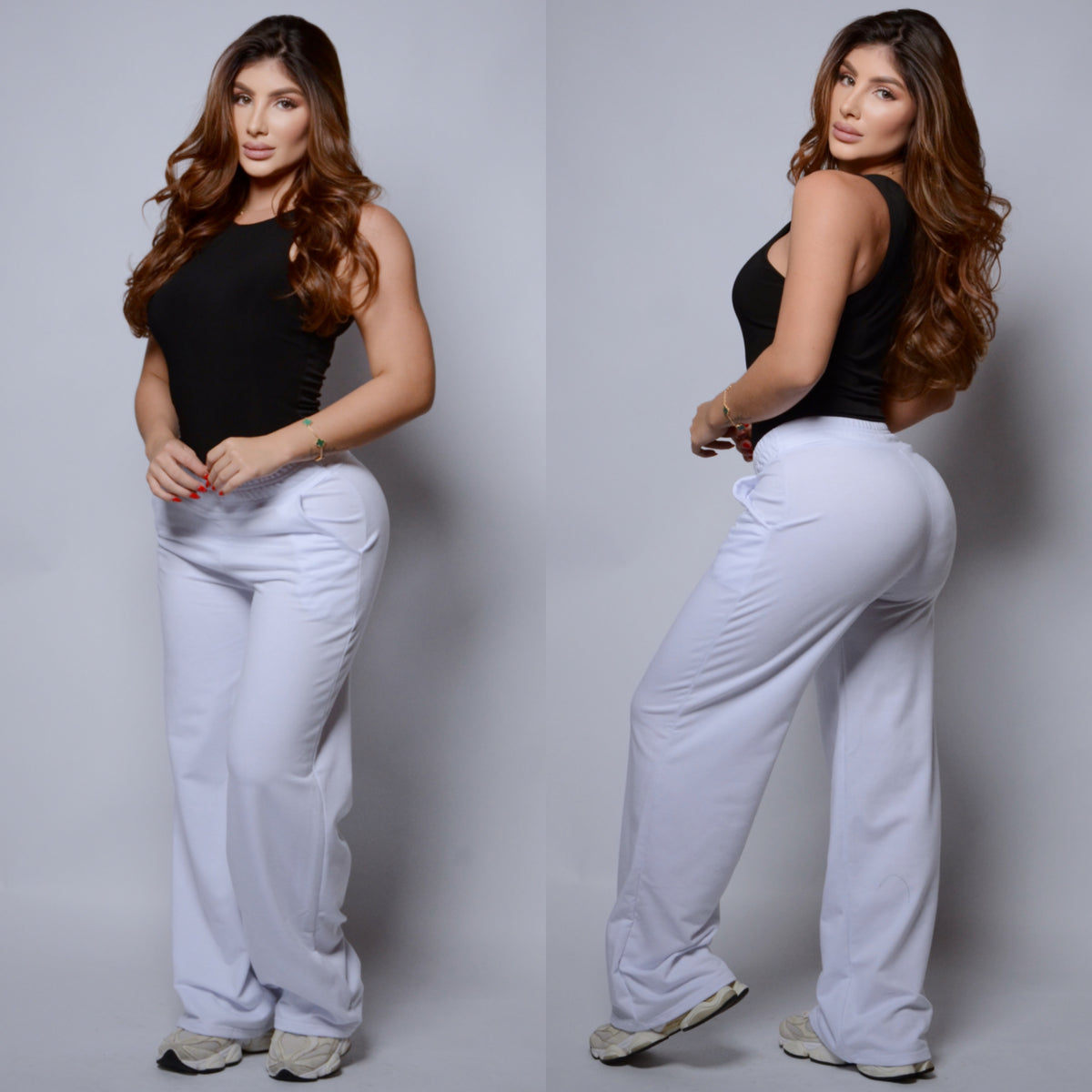 Pantalón Ancho Algodón