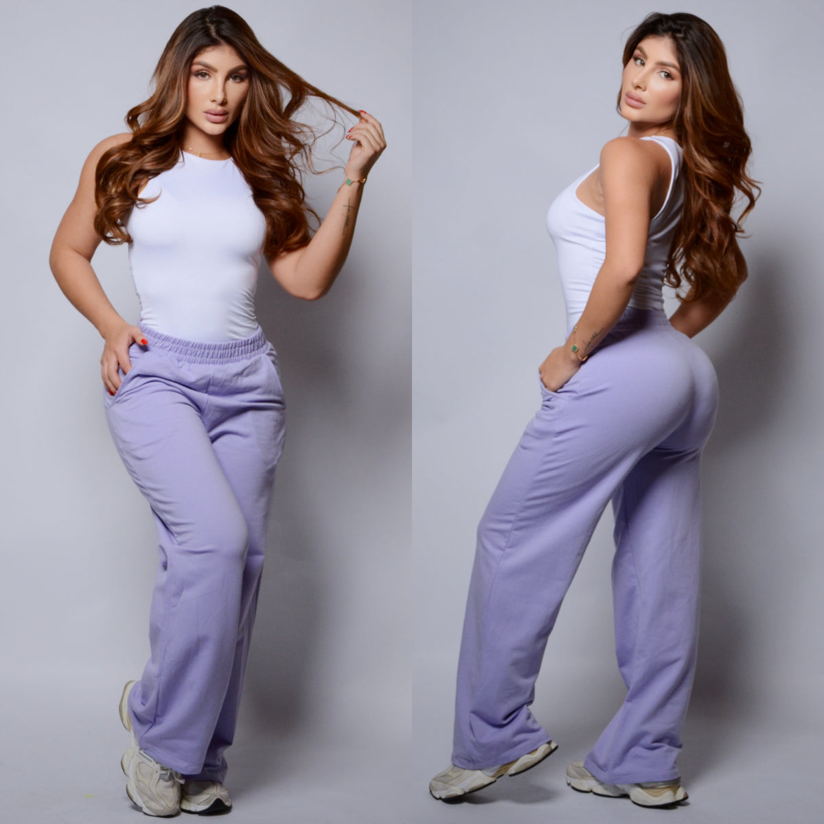Pantalón Ancho Algodón
