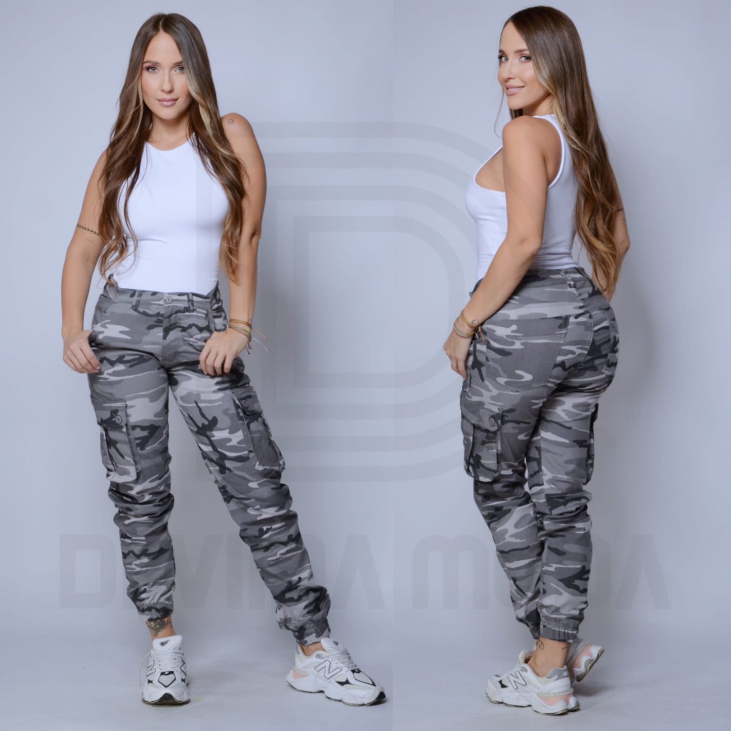 Pantalón Jogger Drill Cargo