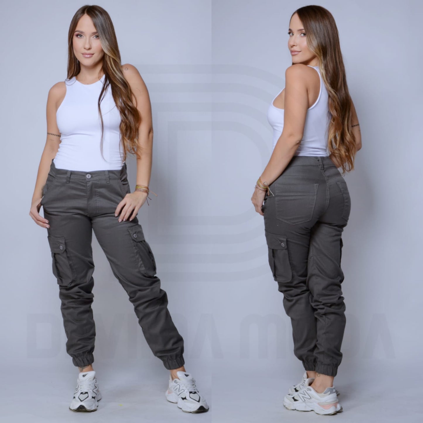 Pantalón Jogger Drill Cargo