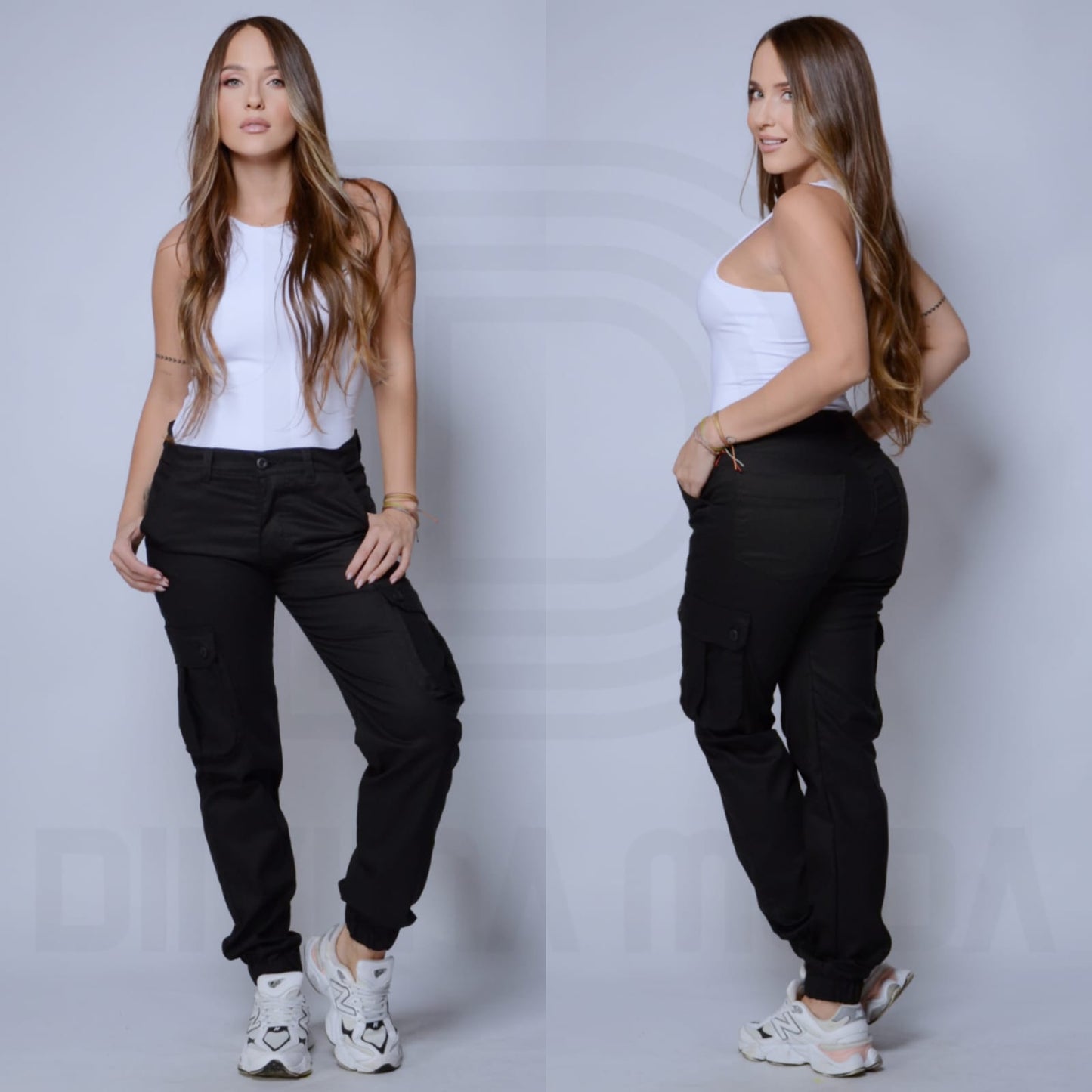 Pantalón Jogger Drill Cargo