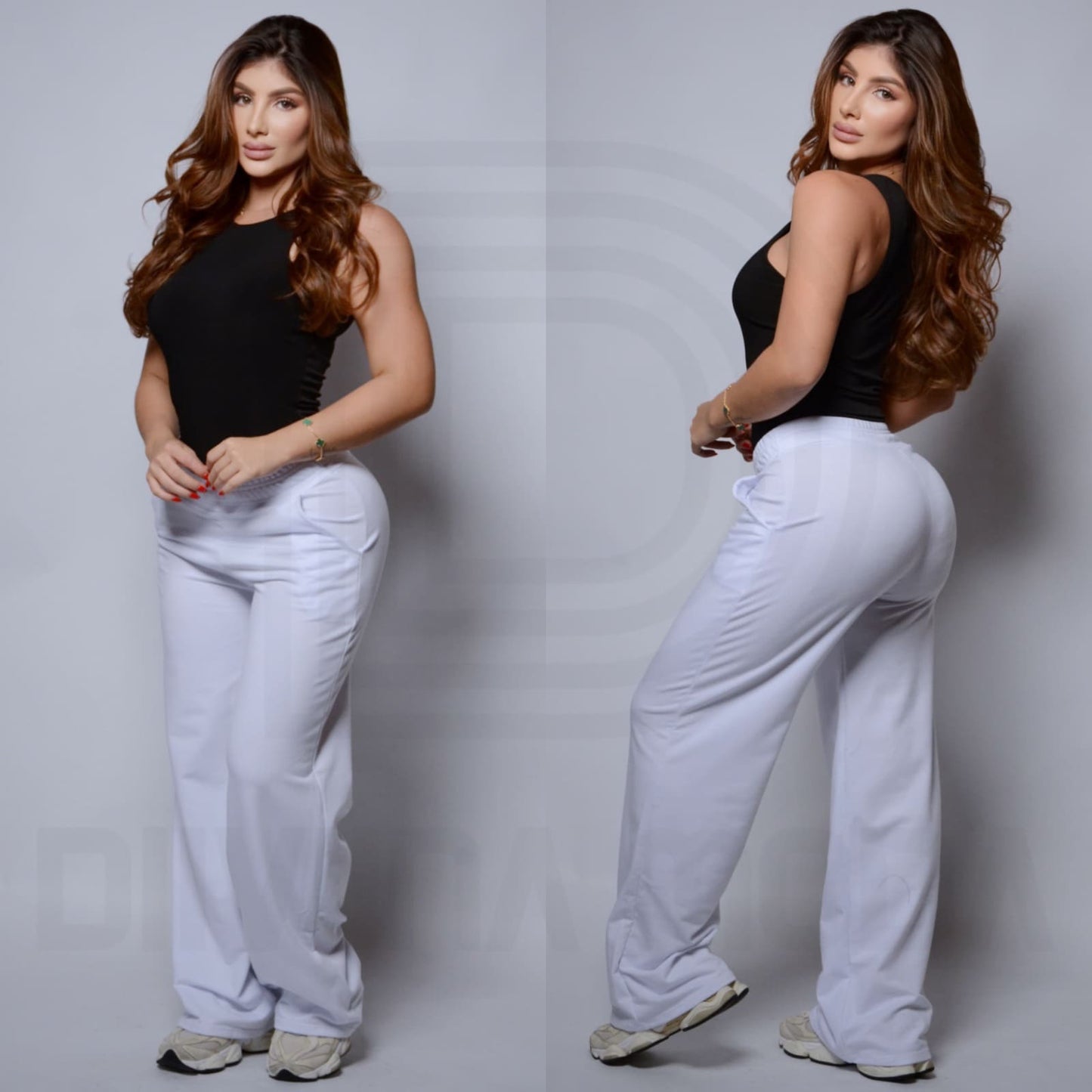 Pantalón Ancho Algodón
