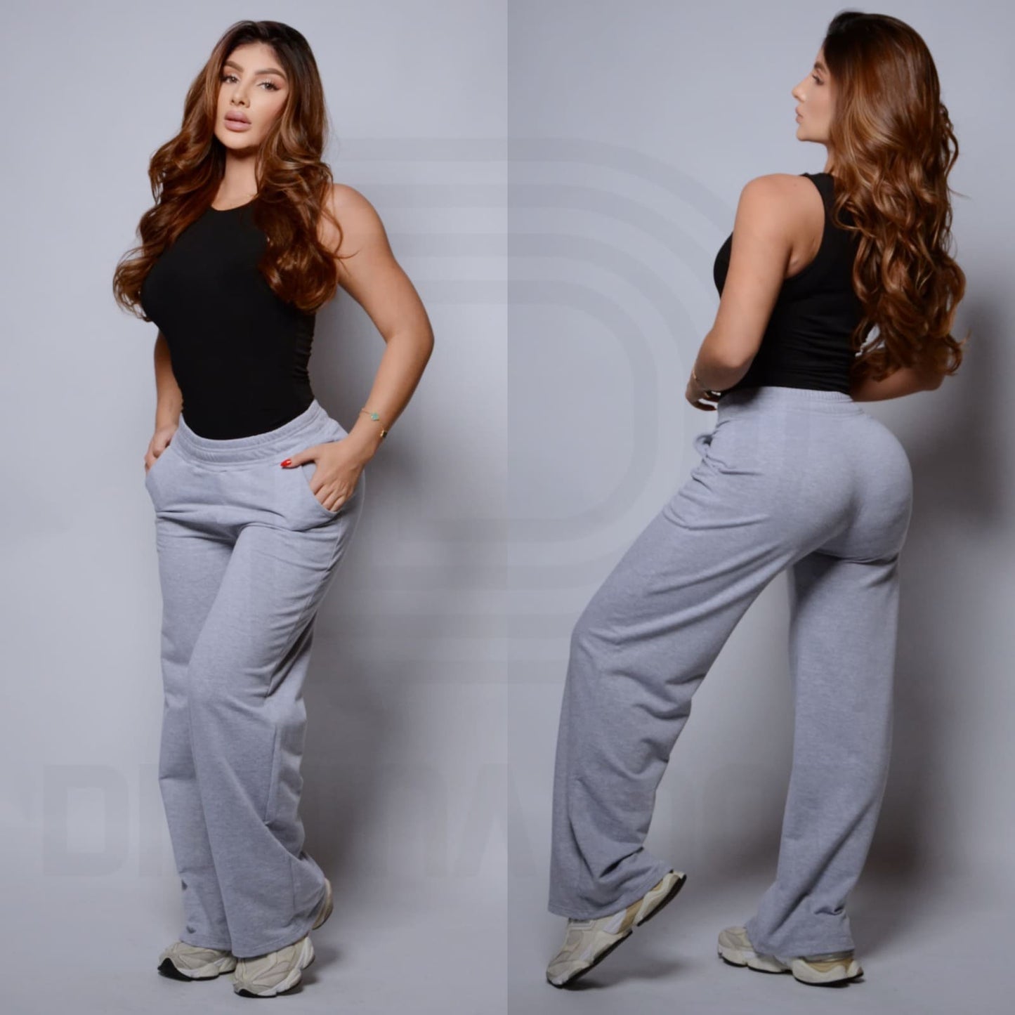 Pantalón Ancho Algodón