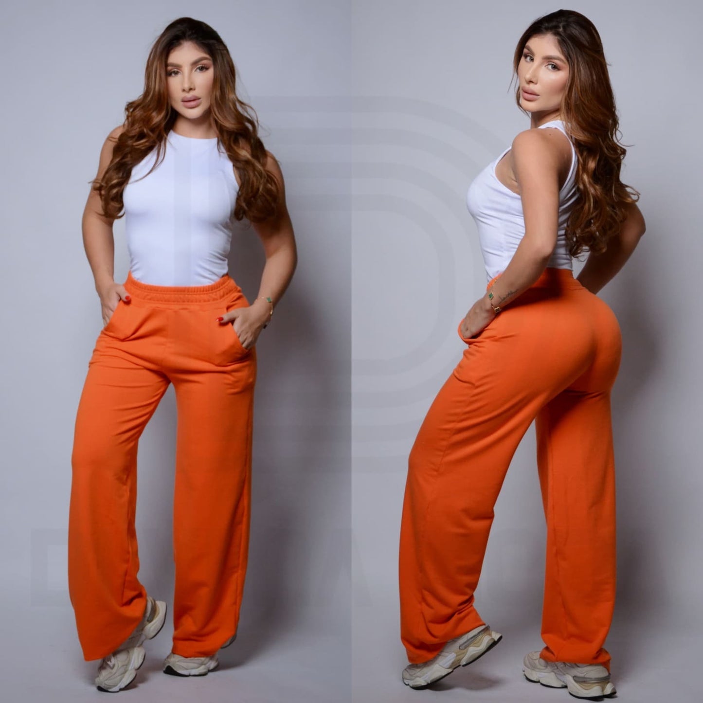 Pantalón Ancho Algodón
