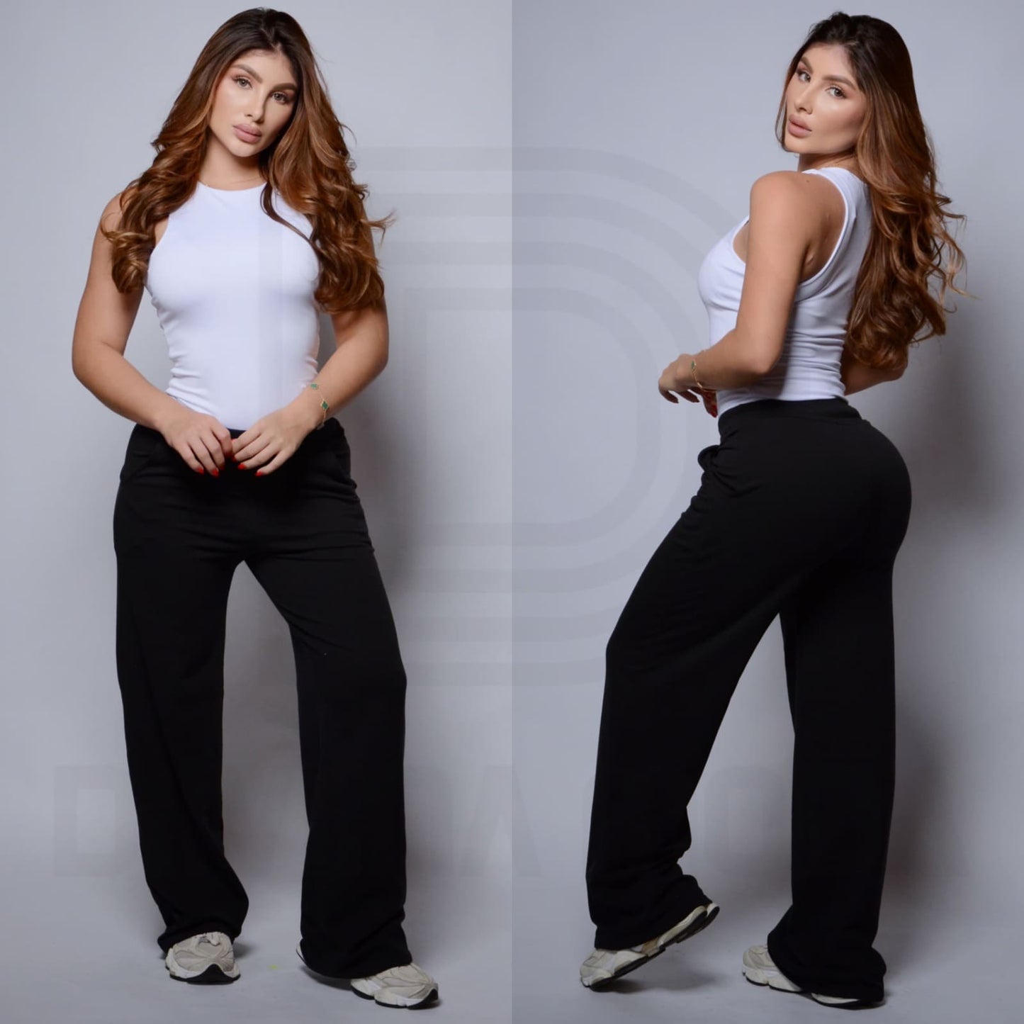 Pantalón Ancho Algodón
