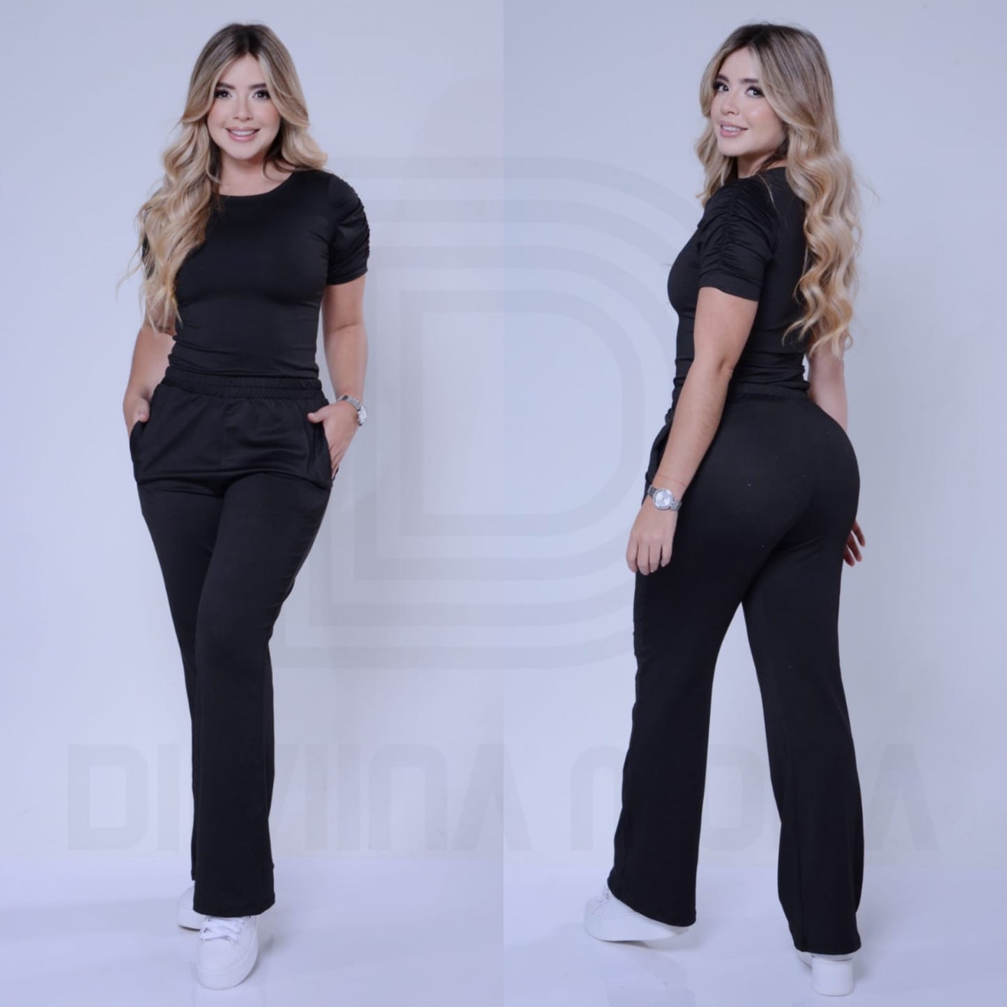 Conjunto Polilicra Manga Corta